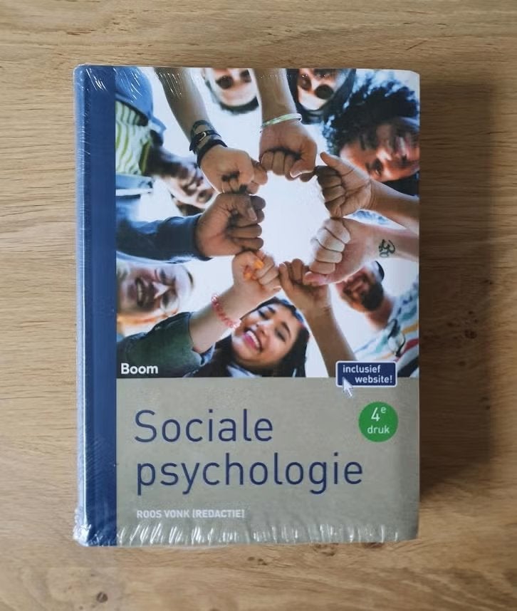 Nieuw geseald sociale psychologie, Ophalen of Verzenden, Beta, Nieuw, HBO