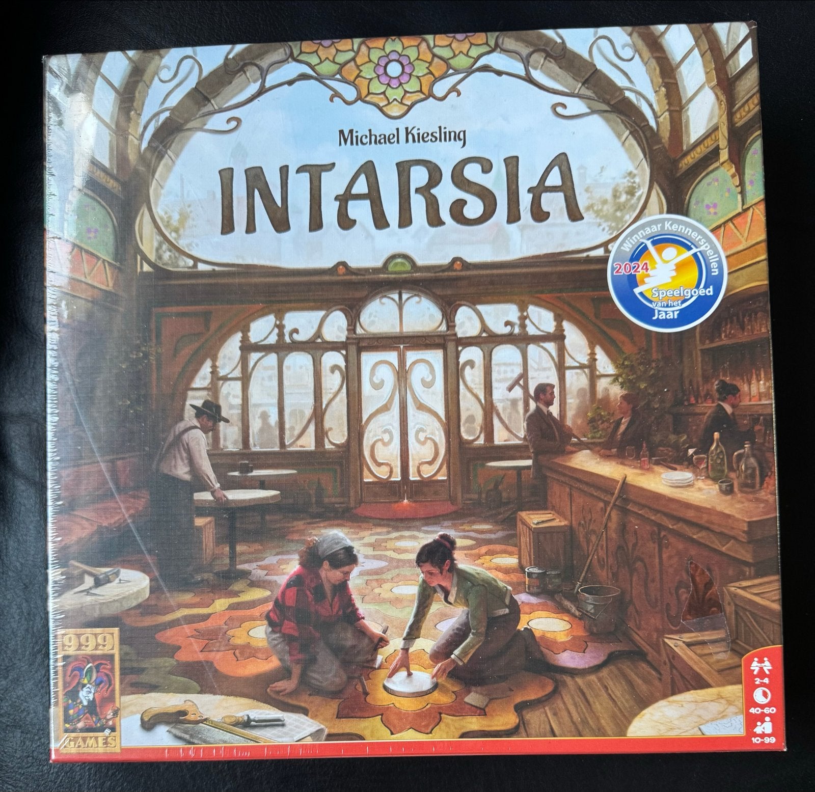 Intarsia Bordspel - Nieuw in seal, lichte beschadiging, Drie of vier spelers, Ophalen of Verzenden, Nieuw