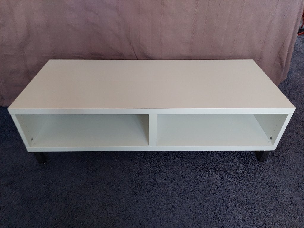 Tv-meubel IKEA BESTA wit, Gebruikt, 100 tot 150 cm, Minder dan 100 cm, Modern