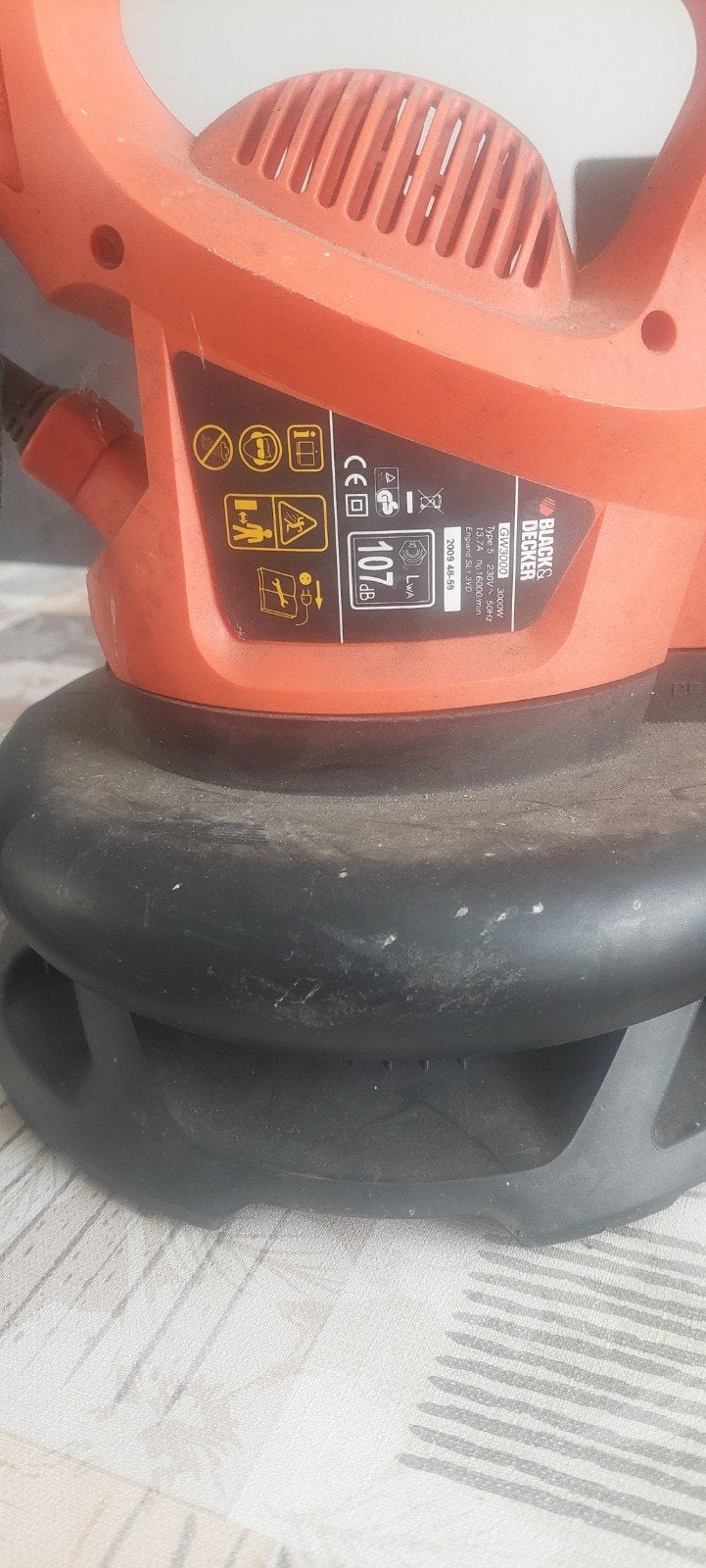 een mooie elektrische bladblazer back decker., Ophalen of Verzenden, Gebruikt, Elektrisch