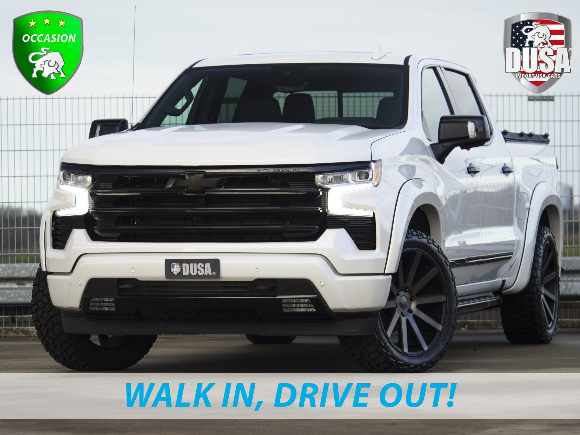 Chevrolet Silverado 6.2L V8 | High Country | Leder | Widebod, Auto's, Bestelauto's, Automaat, Gebruikt, Chevrolet, 426 pk