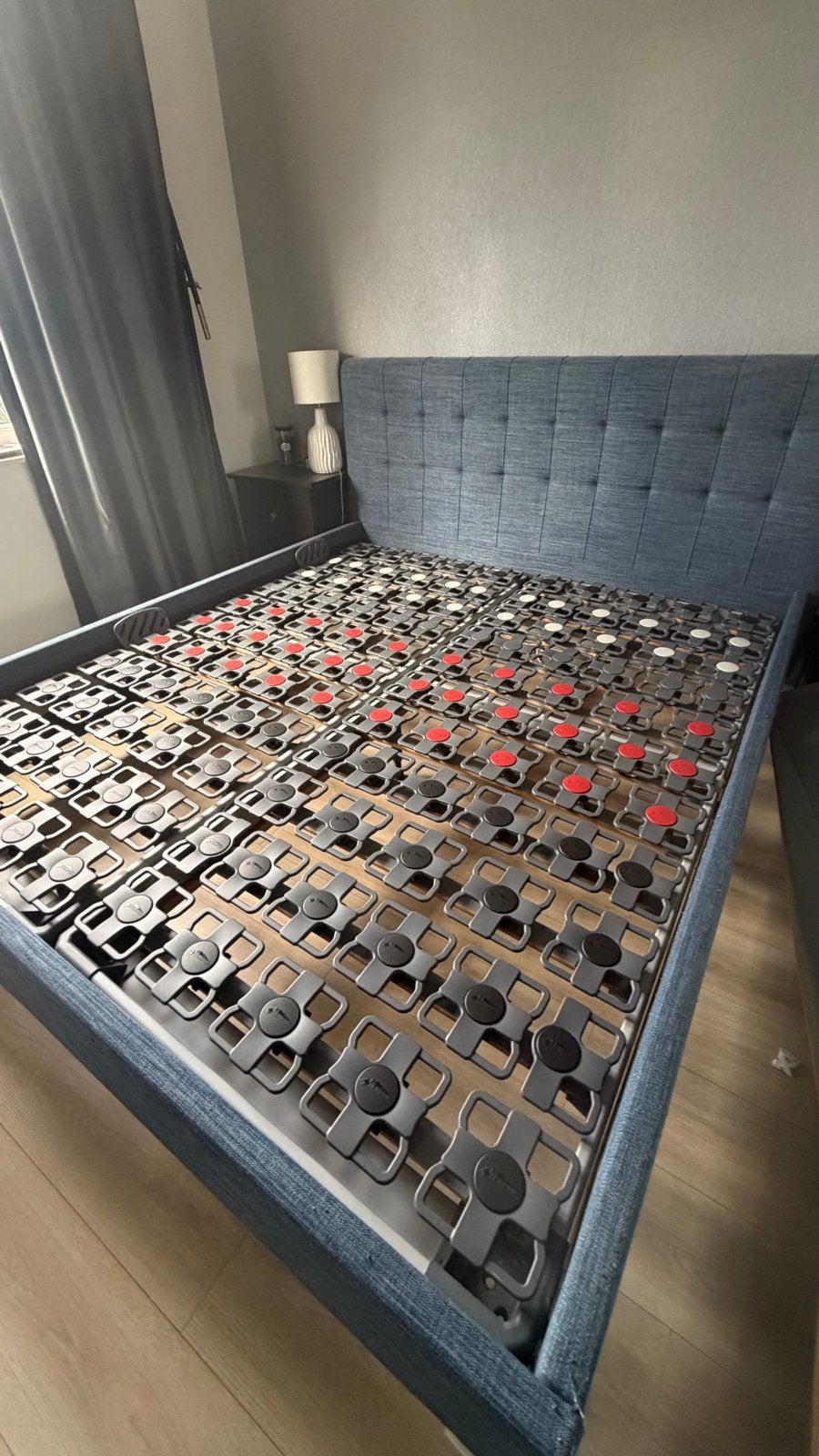Tempur 180x210.  Verstelbaar in hardheid, 2x 90x210 cm, Verstelbaar, 210 cm, Tweepersoons, Ophalen of Verzenden