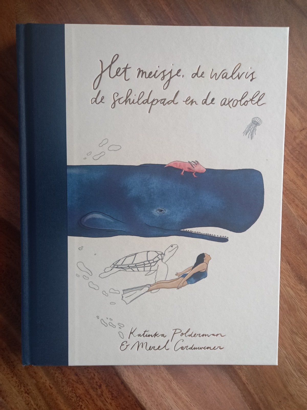 Het meisje, de walvis, de schildpad en de axolotl, Boeken, Ophalen of Verzenden, Zo goed als nieuw