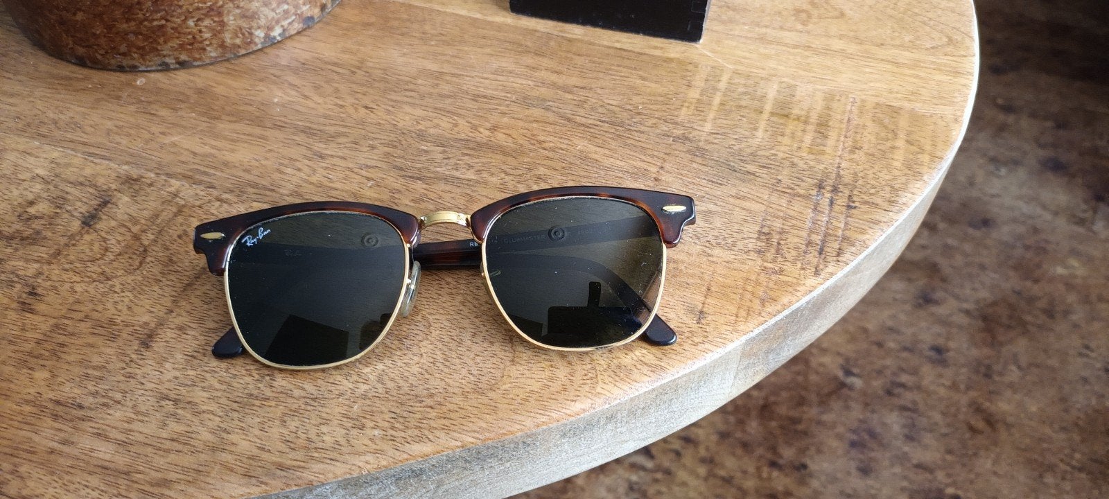 zonnebril ray ban, Sieraden, Tassen en Uiterlijk, Zonnebrillen en Brillen | Heren, Zonnebril, Bruin, Ophalen of Verzenden, Zo goed als nieuw