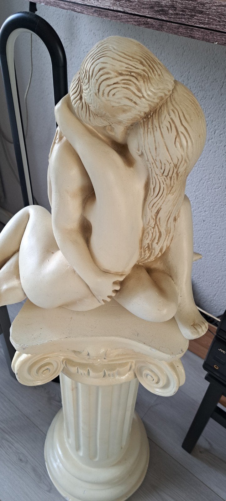 Romantisch Beeld van Omhelzend Paar, Ophalen, Groep mensen, 20 - 50 cm, Beeld
