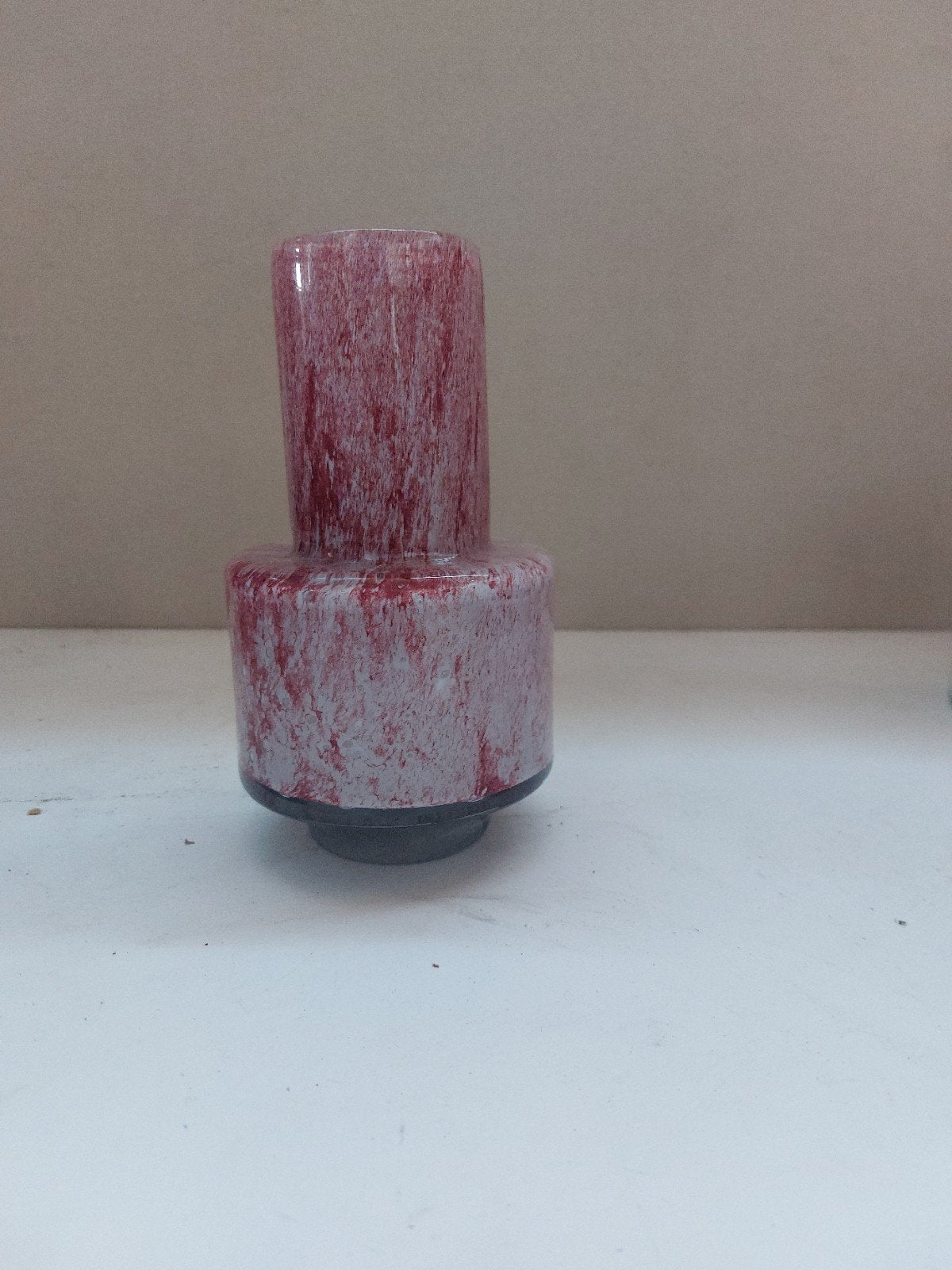 Fidrio Nuovo Rosado Vaasje - 18 cm hoog, Ophalen of Verzenden