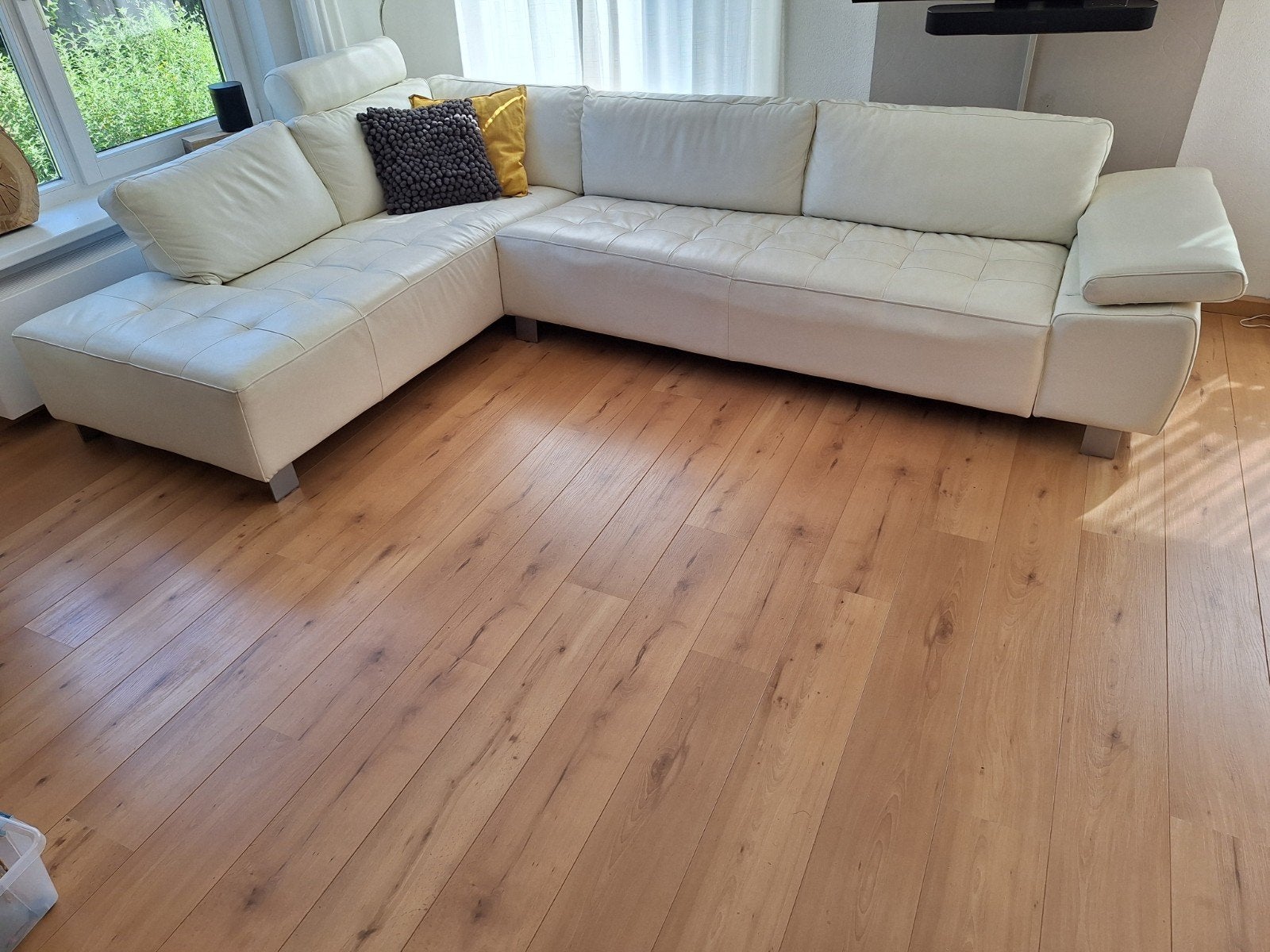 Stoere leren hoekbank - Comfort en stijl voor uw woonkamer, Huis en Inrichting, Banken | Bankstellen, Ophalen, Gebruikt, Hoekbank