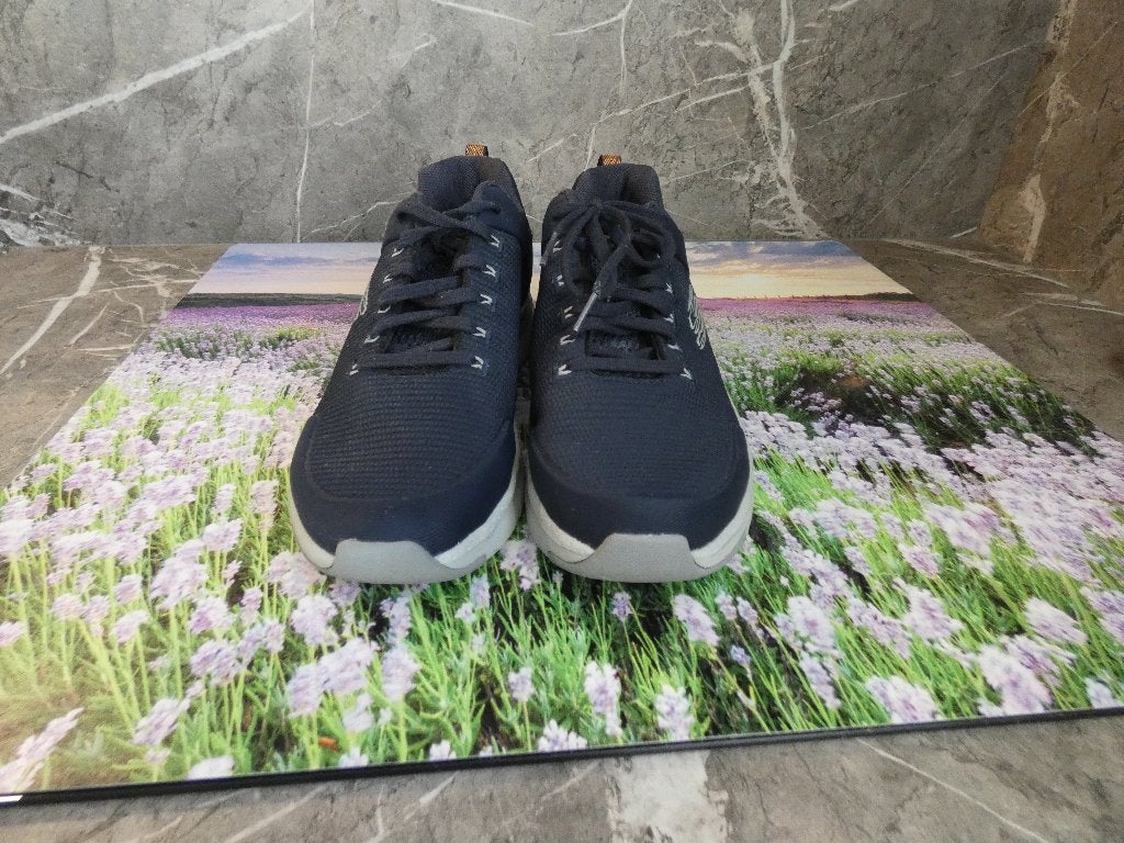 Skechers Arch Fit sneakers - Zo goed als nieuw, Skechers, Blauw, Ophalen of Verzenden, Sneakers of Gympen