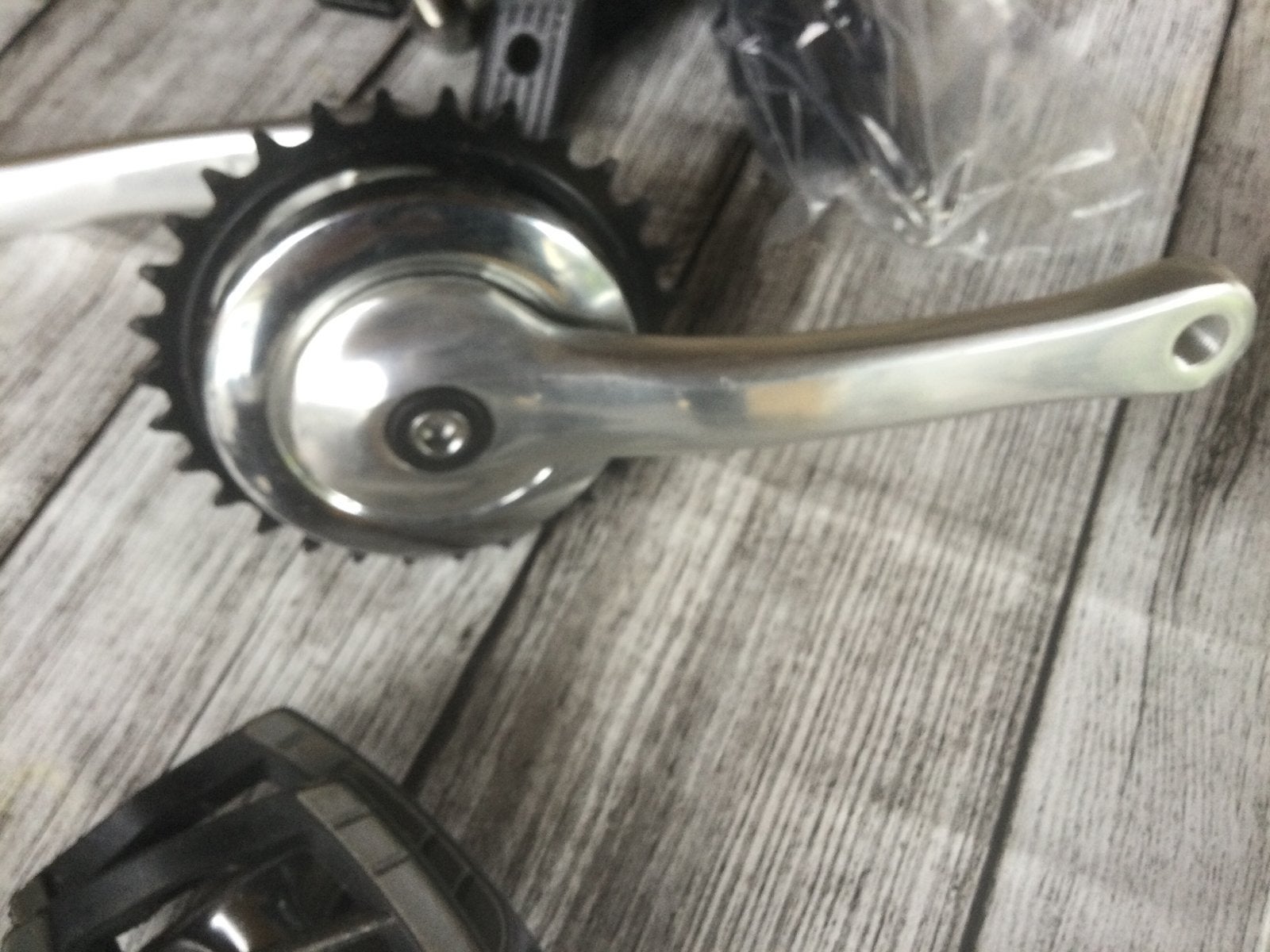 Compleet crankstel met trapas en originele batavus trappers, Ophalen of Verzenden, Gebruikt, Crankstel of Pedalen