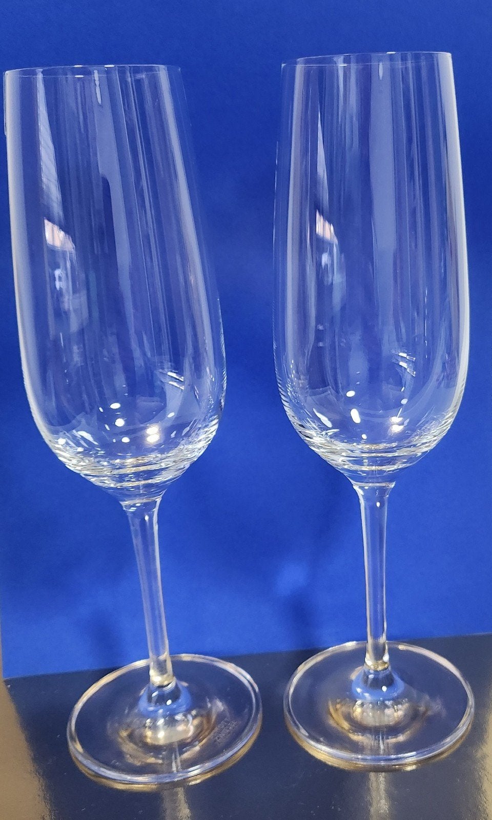 Schott Zwiesel Tritan-kristal champagne glazen., Ophalen of Verzenden, Zo goed als nieuw, Overige typen