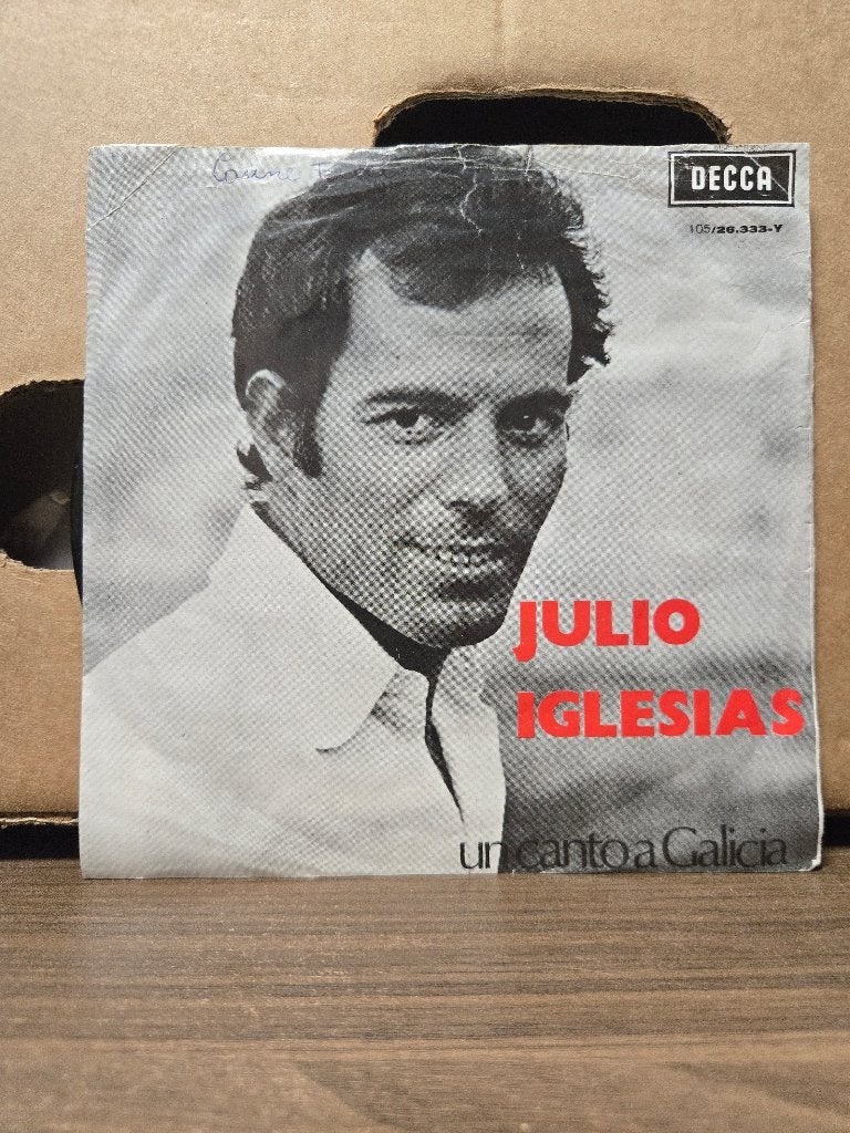 Julio Igesias - Un canto a Galicia, 7 inch, Ophalen of Verzenden, Zo goed als nieuw, Pop