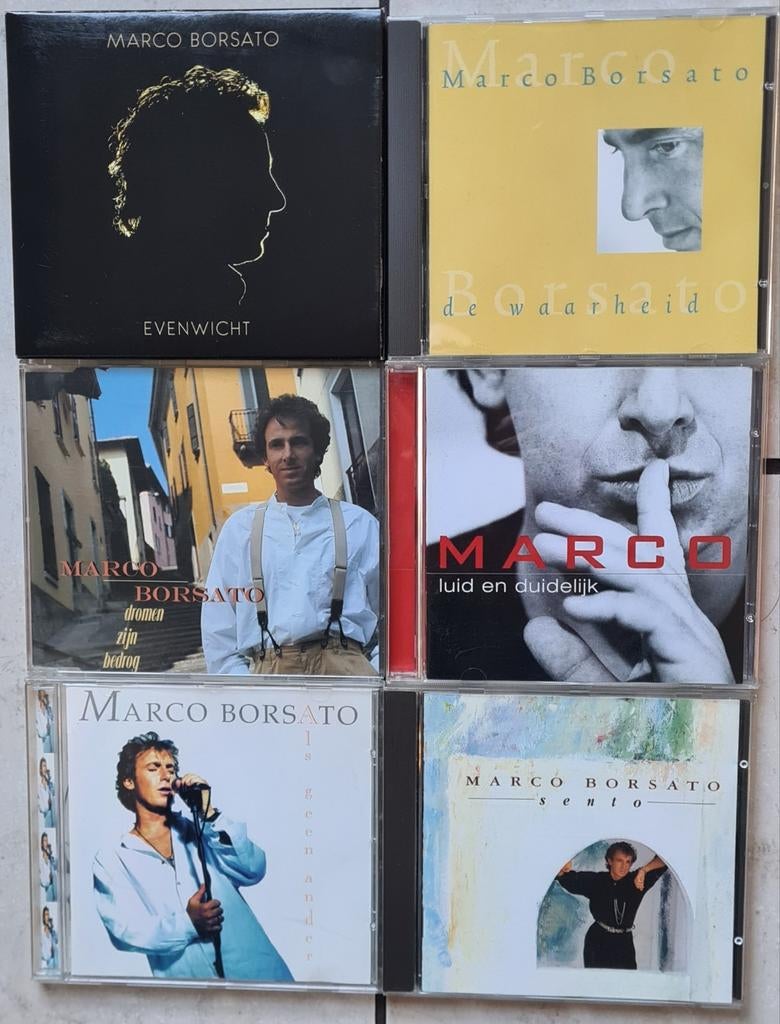 Cd's van Marco Borsato, Ophalen, Zo goed als nieuw, Pop