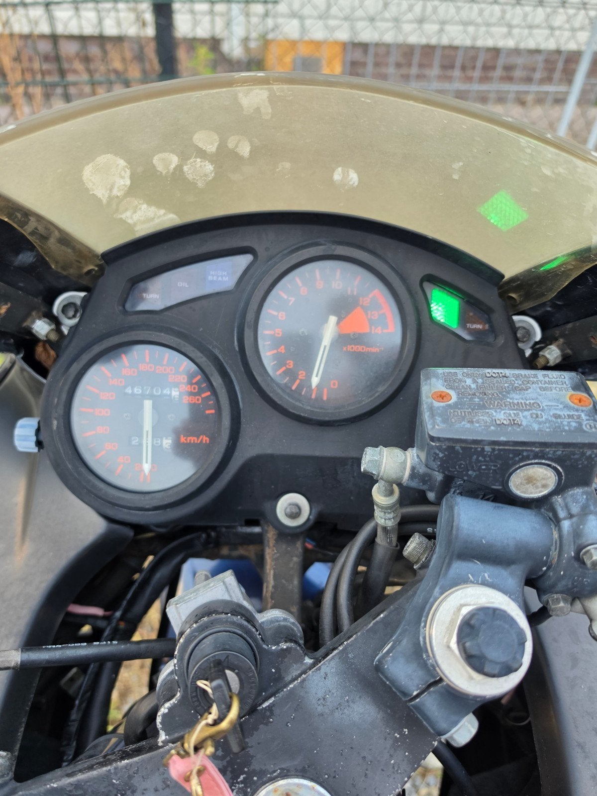 HONDA CBR 600 F - Blauw - 1989 - 46007 km, Particulier