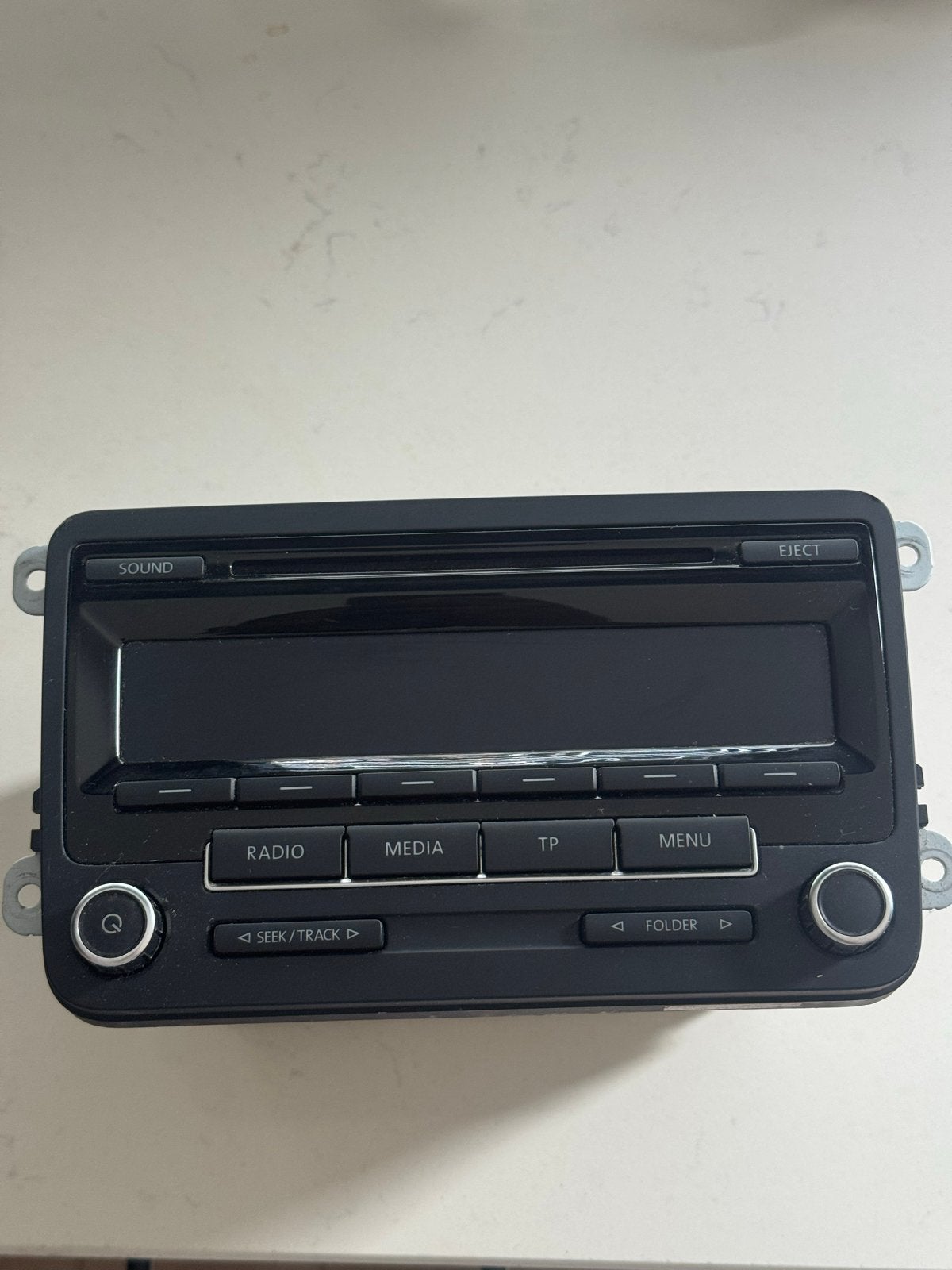 VW Radio RCD 310 Bosch 1K0 035 186 AN, Auto diversen, Ophalen, Gebruikt