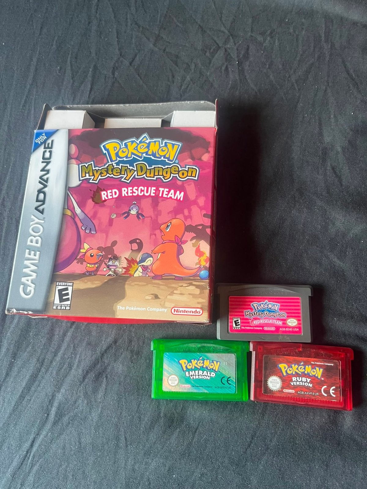 Pokémon Mystery Dungeon, Emerald, Ruby (Game Boy Advance), Gebruikt, 1 speler, Ophalen of Verzenden, Role Playing Game (Rpg)