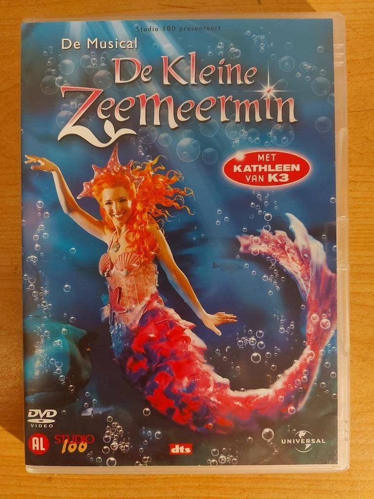 De Kleine Zeemeermin - met Kathleen van K3, Cd's en Dvd's, Dvd's | Kinderen en Jeugd, Alle leeftijden, Ophalen of Verzenden, Zo goed als nieuw