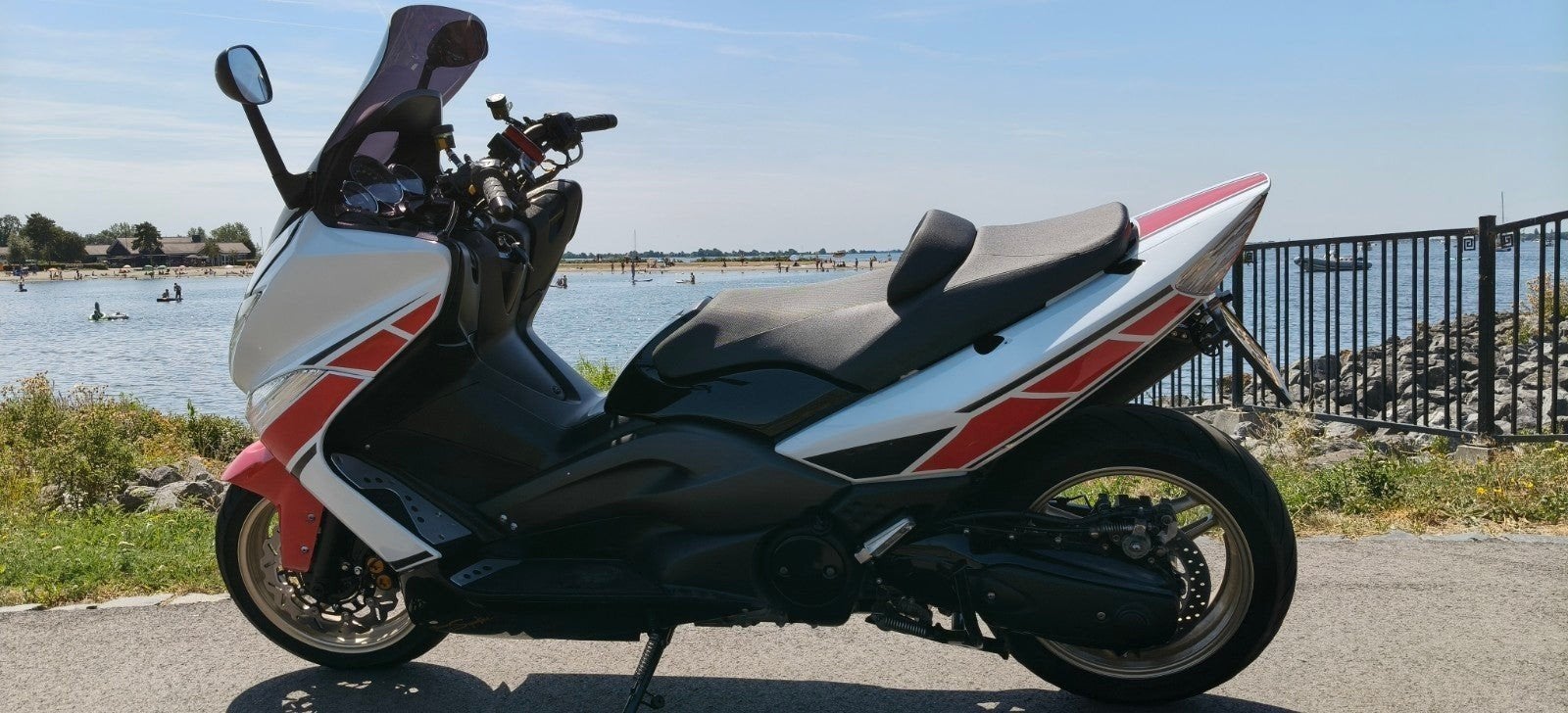 Yamaha Tmax 500 ABS 2012 Gen 3 bomvol extra's, Motoren, Occasion, 499 cc, Particulier, Minimaal motorrijbewijs A2