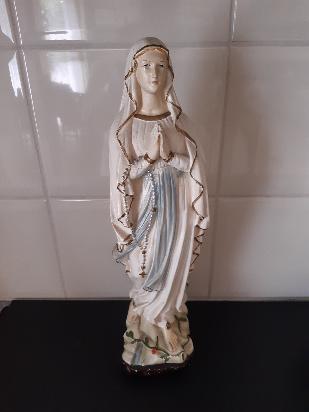 MARIABEELD 42 CM, Antiek en Kunst, Antiek | Religie, Ophalen of Verzenden