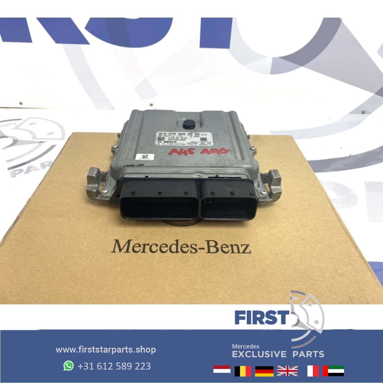 A2709000900 W176 A45 C117 CLA45 W156 GLA45 AMG MOTOR ECU MOT, Gebruikt, -, Ophalen of Verzenden, -