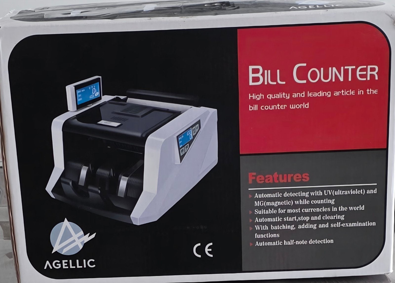 AGELIC Geldtelmachine met UV- en MG-detectie, Ophalen of Verzenden