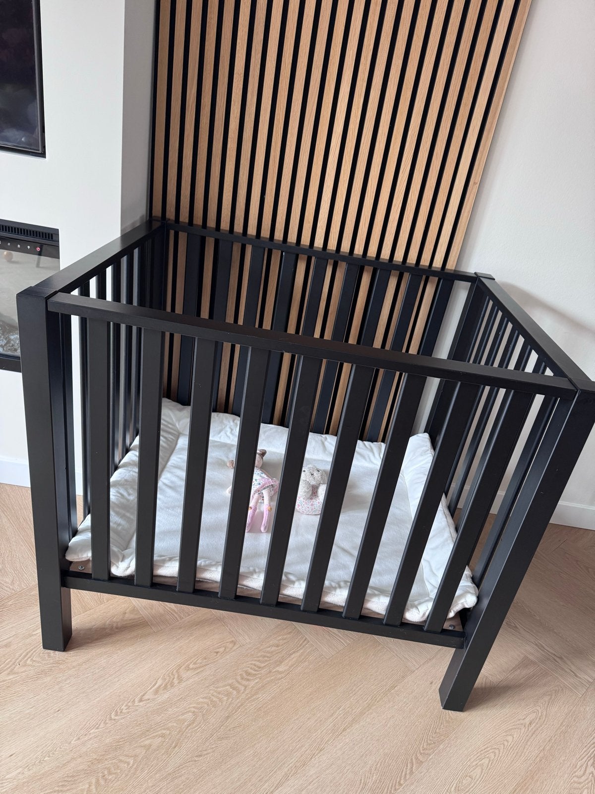 Europe Baby Casper Box zwart, Ophalen, Gebruikt, Rechthoekig