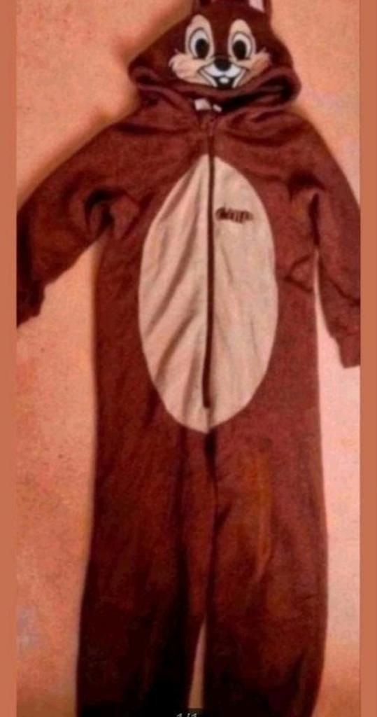 Knabbel en Babbel Onesie - Maat 122/128, Ophalen of Verzenden, Zo goed als nieuw, Disney, Jongen of Meisje