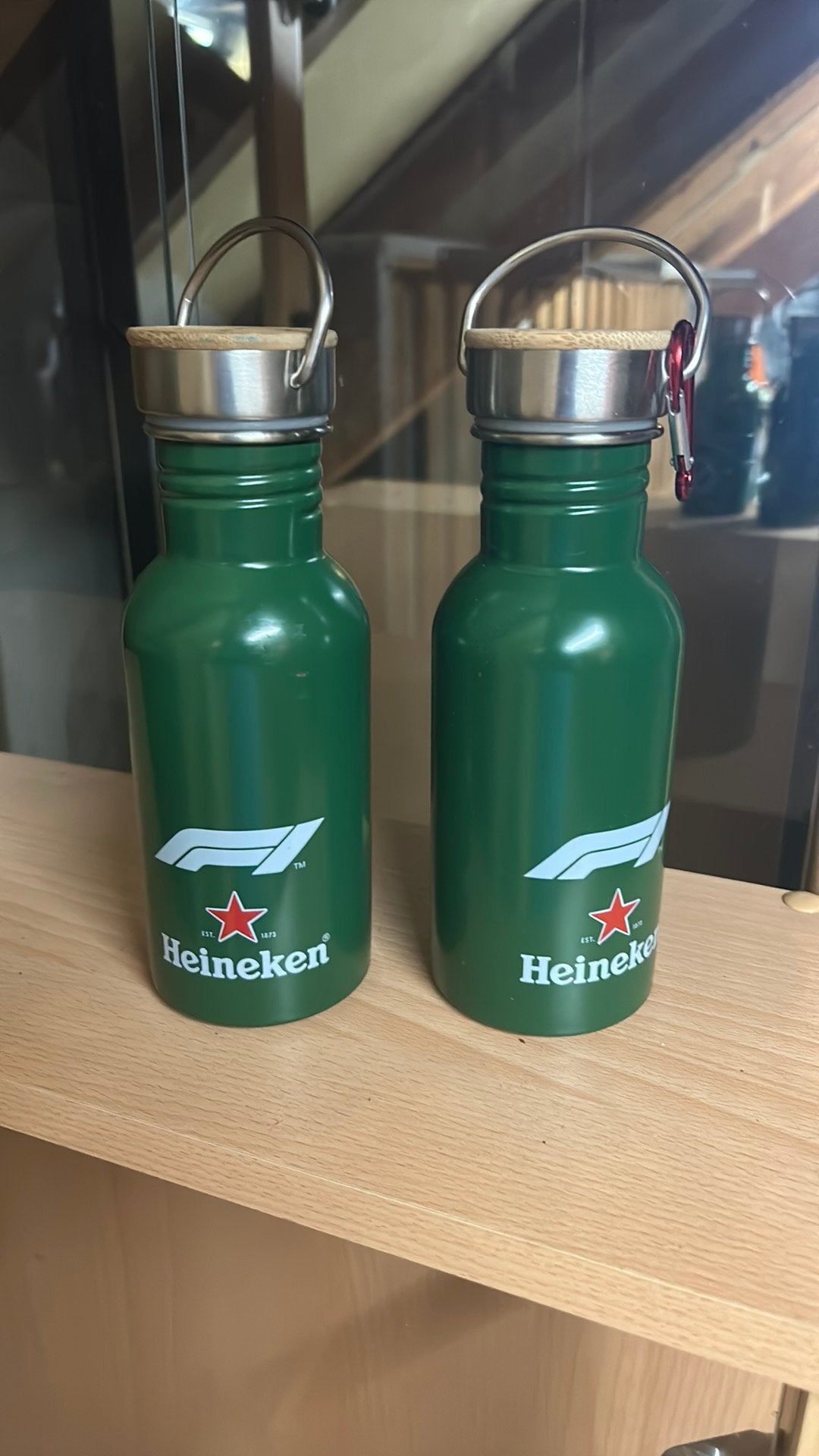 Formule 1 Heiniken drinkfles, Ophalen of Verzenden, Zo goed als nieuw