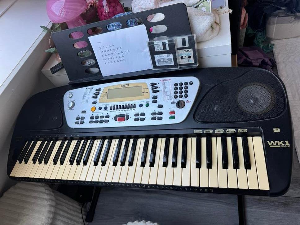 GEM WK1 World Keyboard - Synthesizer met MIDI, Muziek en Instrumenten, Keyboards, Ophalen, Midi-aansluiting, Gem, 61 toetsen