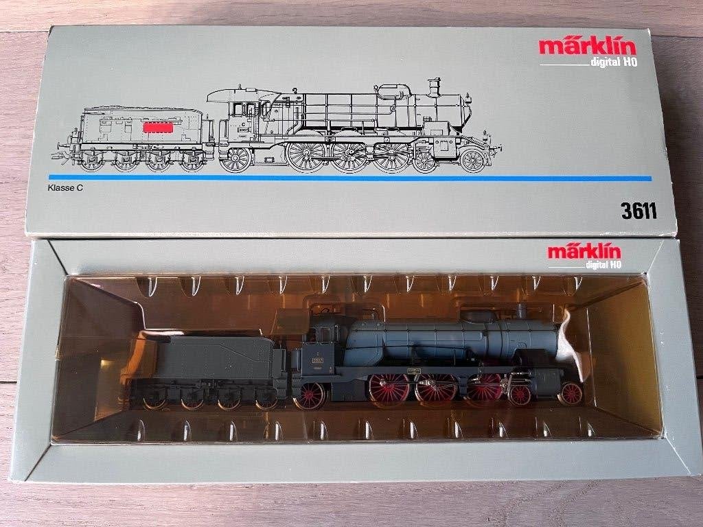 Marklin 3611 ho locomotief nieuwstaat, Wisselstroom, Locomotief, Nieuw, Ophalen of Verzenden