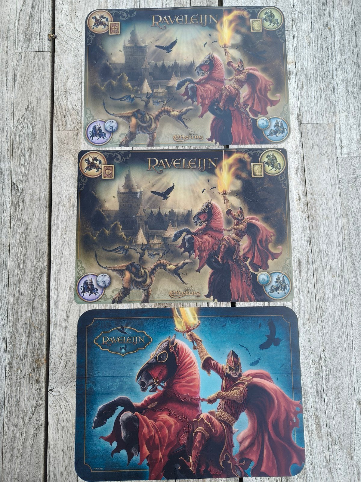 3 Efteling Raveleijn placemats, Ophalen of Verzenden