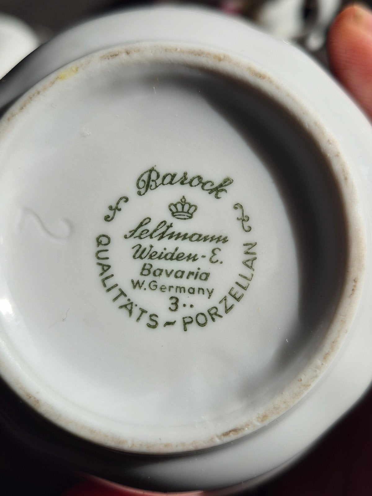 Seltmann Weiden Barock servies met rozenmotief, Ophalen