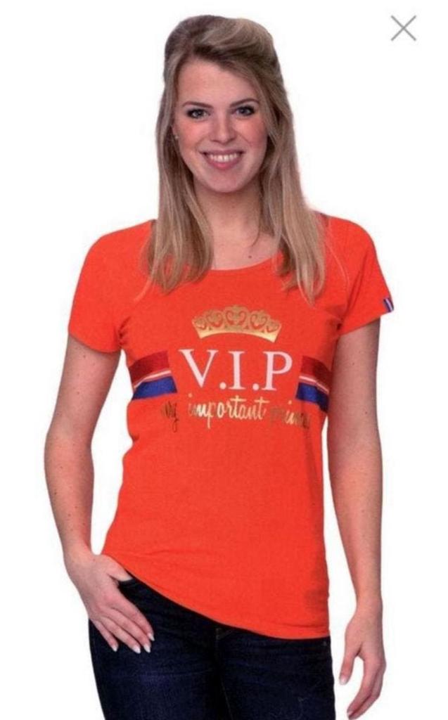 Partij ORANJE DAMES T SHIRTS, Maat 46/48 (XL) of groter, Nieuw, Oranje, Ophalen of Verzenden