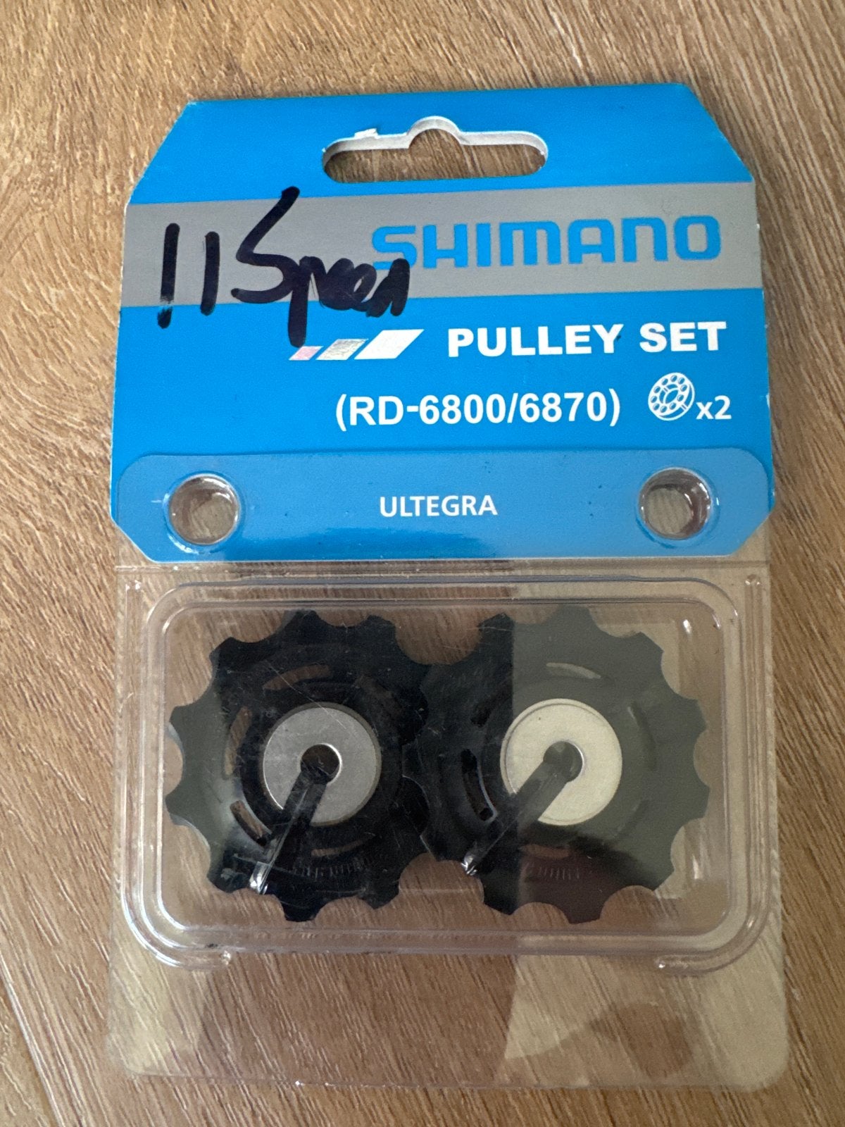 Shimano Ultegra RD-6800/6870 Derailleurwieltjes 11 Speed, Ophalen, Derailleur of Ketting, Racefiets, Nieuw