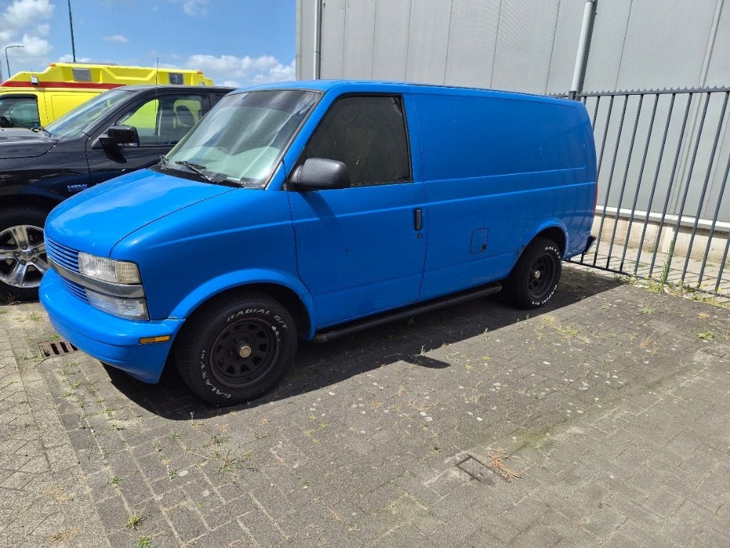 Chevrolet Astro Panel 1997, Auto's, Bestelauto's, Stof, 4300 cc, Blauw, Bedrijf