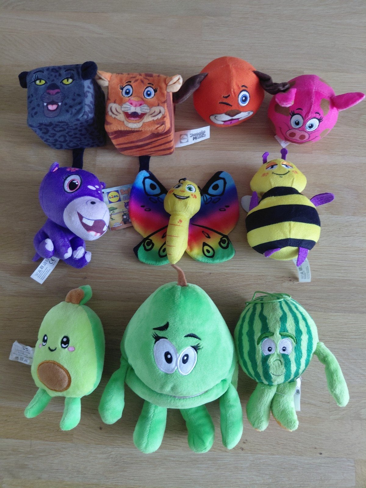 Supermarkt knuffeltjes samen of apart ter overname, Lidl, Overige typen, Ophalen of Verzenden, Zo goed als nieuw
