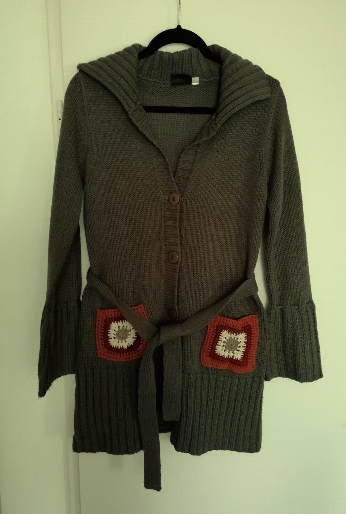 SUPER LEUK legergroen vest met gehaakte zakken mt. S, Nieuw, Surrender Wear, Ophalen of Verzenden, Maat 36 (S)