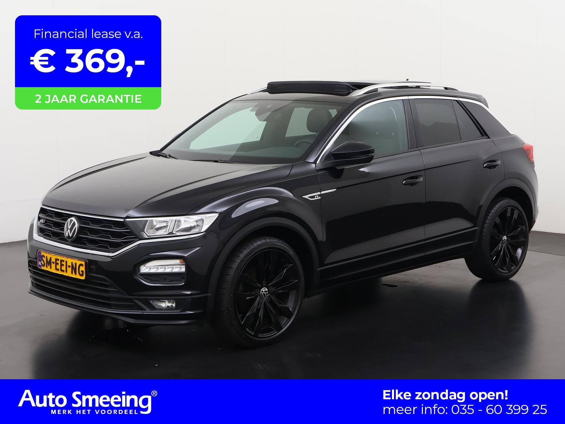Volkswagen T-Roc 1.5 TSI R-Line DSG | Panoramadak | Digital, Auto's, Volkswagen, 12 maanden, Stof, Euro 6, 4 cilinders