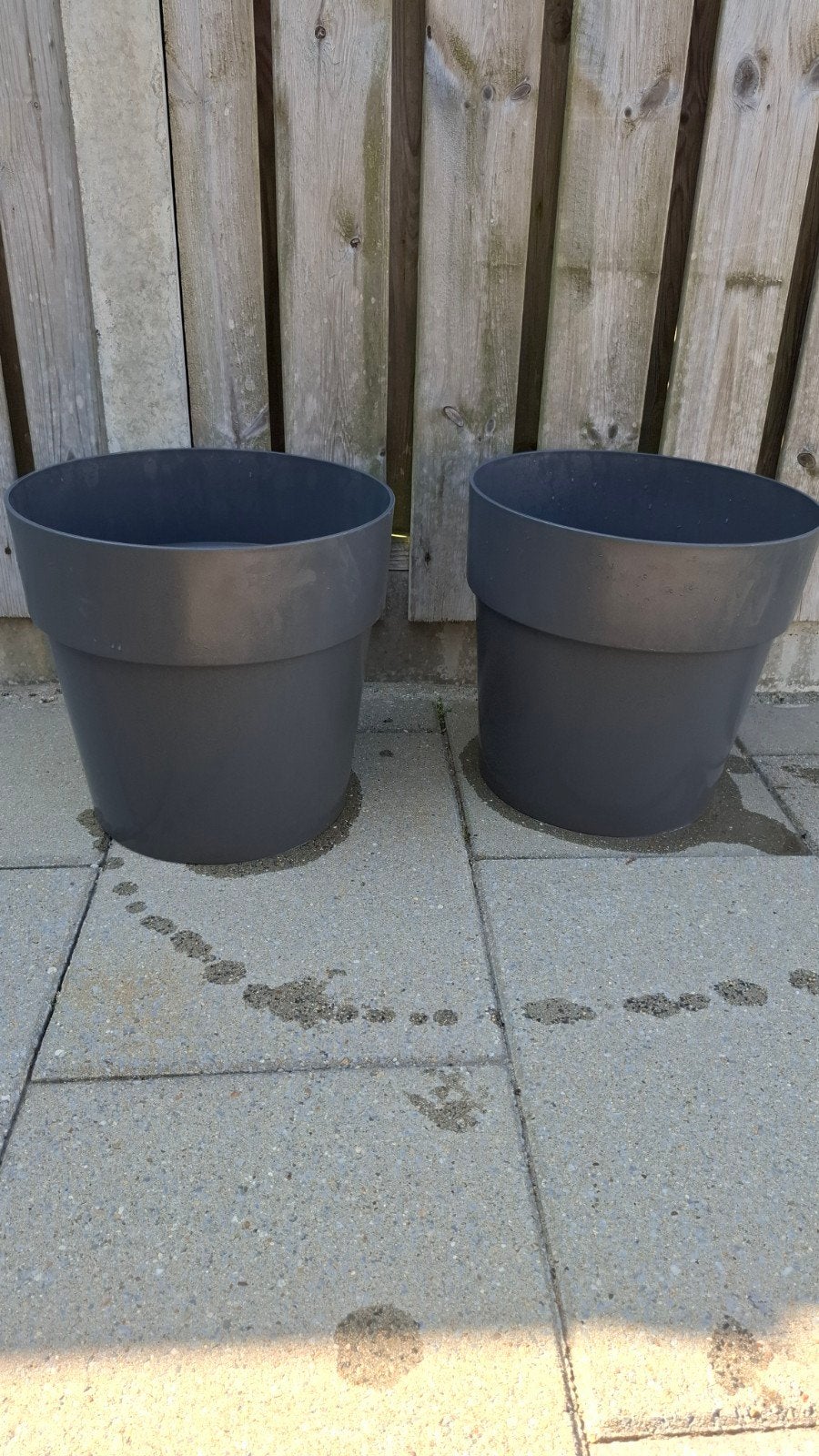 mooie plastic bloempotten groot model, Ophalen, Rond, Kunststof, Minder dan 30 cm