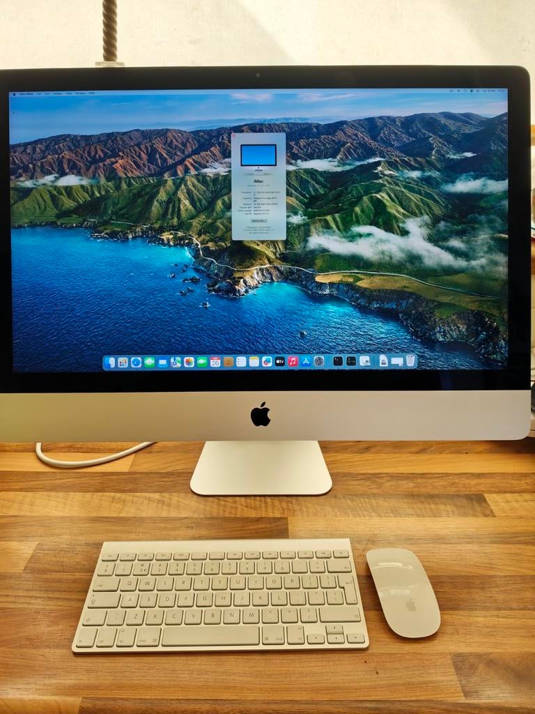 iMac Retina 5K, 27-inch, 2019 - 3.7 GHz i5, 32GB RAM, Computers en Software, Apple Desktops, Ophalen, HDD en SSD, 32 GB, IMac