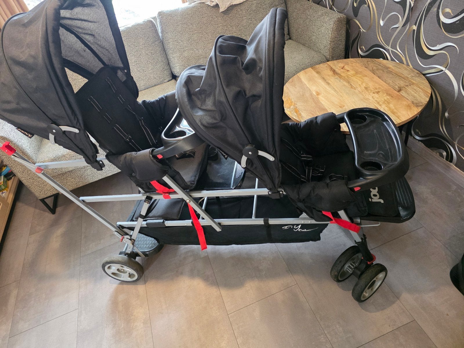 kinderwagen, Duowagen, Zo goed als nieuw, Ophalen, Kinderwagen