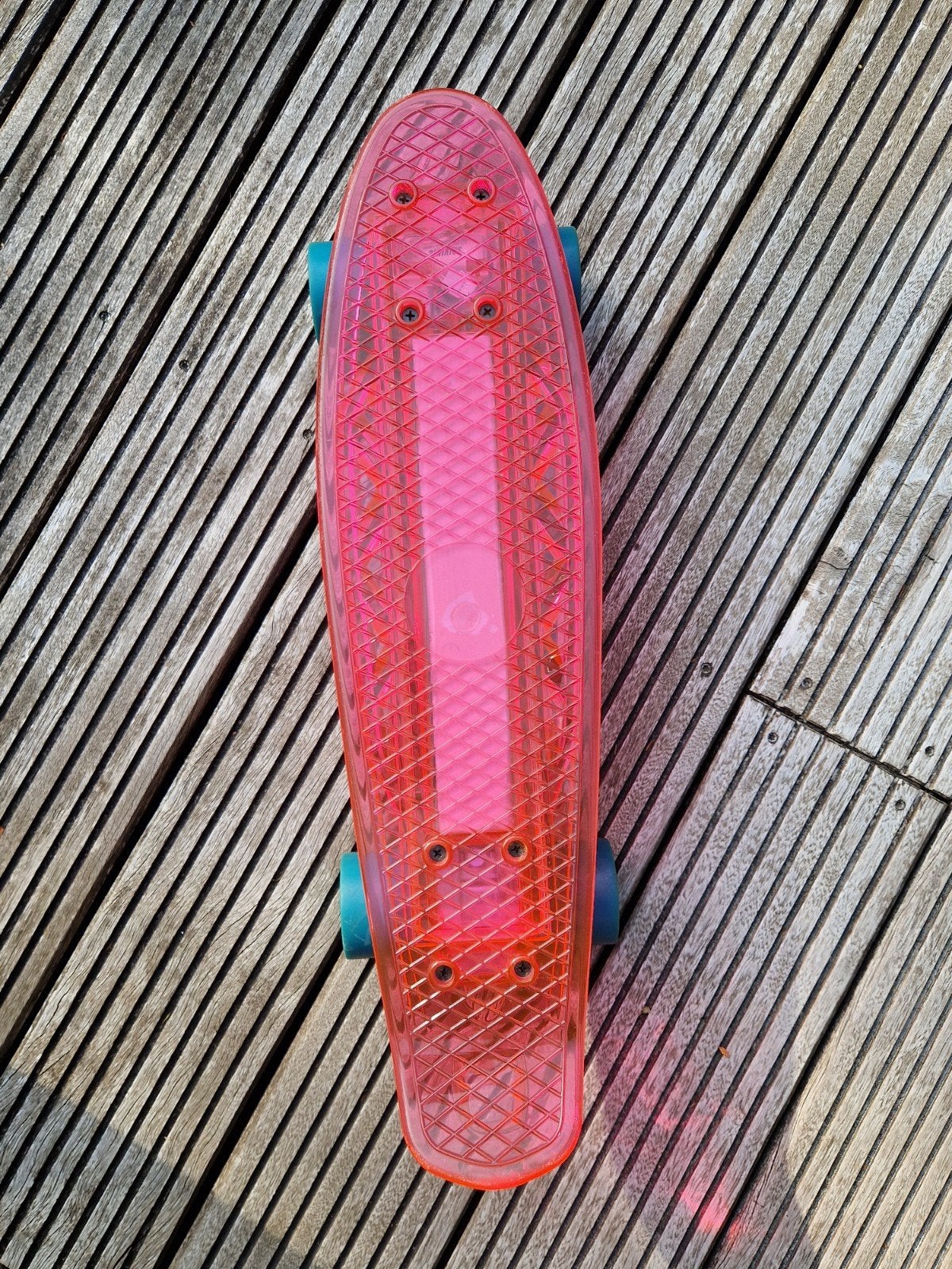 Penny board met LED-verlichting, Ophalen of Verzenden, Zo goed als nieuw