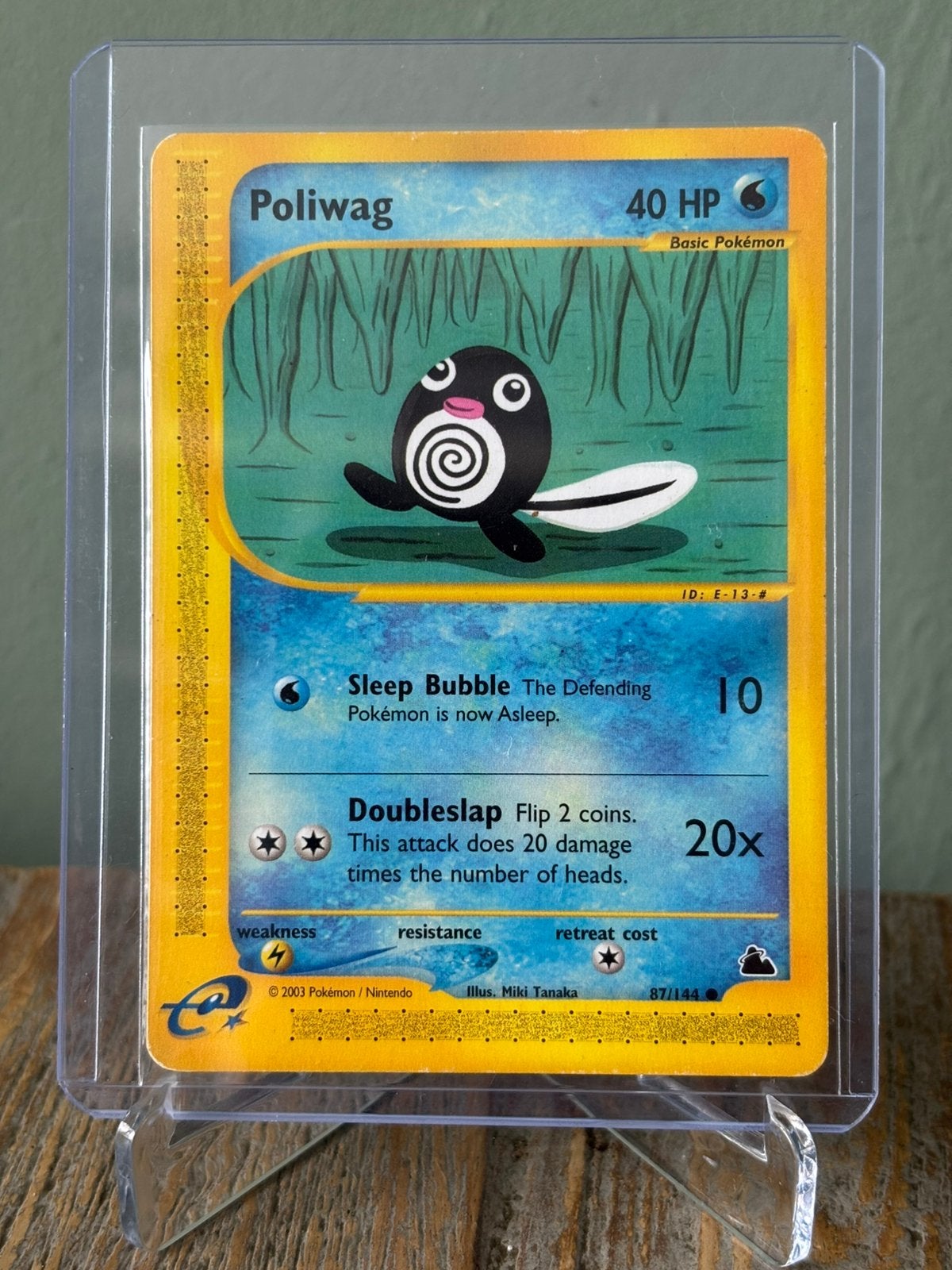 Poliwag 87/144 Skyridge, Ophalen of Verzenden, Losse kaart
