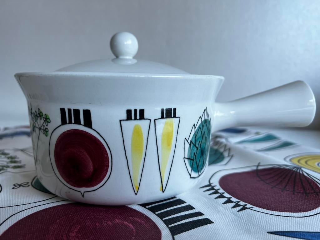 Vintage Rörstrand Picknick Ovenschaal Marianne Westman 50’s, Ophalen of Verzenden