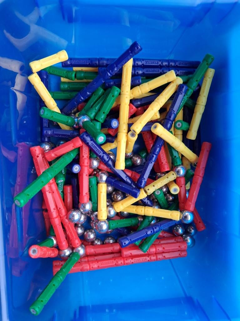 Grote set Magmax Magnetisch Speelgoed – 268-delig (Bouwset), Ophalen, Nieuw