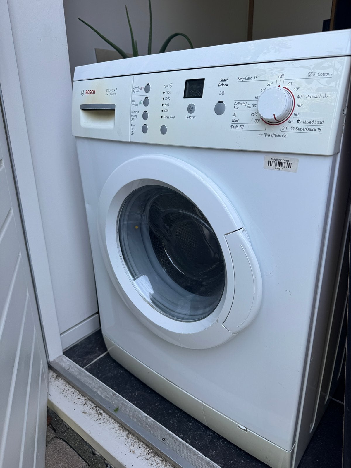 Bosch Classixx serie 7, Witgoed en Apparatuur, Wasmachines, Ophalen, Zo goed als nieuw, 1200 tot 1600 toeren, Minder dan 85 cm