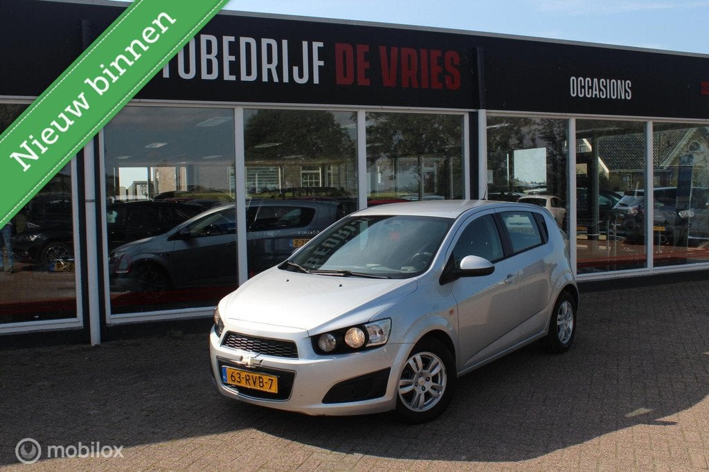 Chevrolet Aveo 1.4 LT Airco/Cruise/Trekhaak/LM-Velgen/NAP/CP, Euro 5, 101 pk, Gebruikt, 4 cilinders
