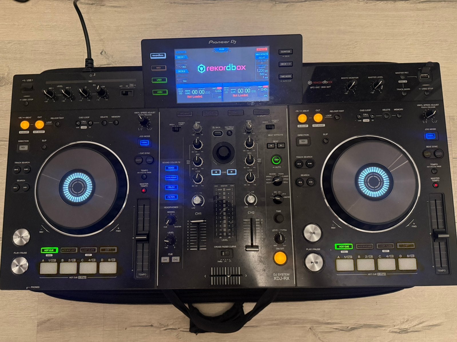 Pioneer XDJ-RX inclusief Magma Case, Muziek en Instrumenten, Dj-sets en Draaitafels, Ophalen, Zo goed als nieuw, Draaitafel, Pioneer