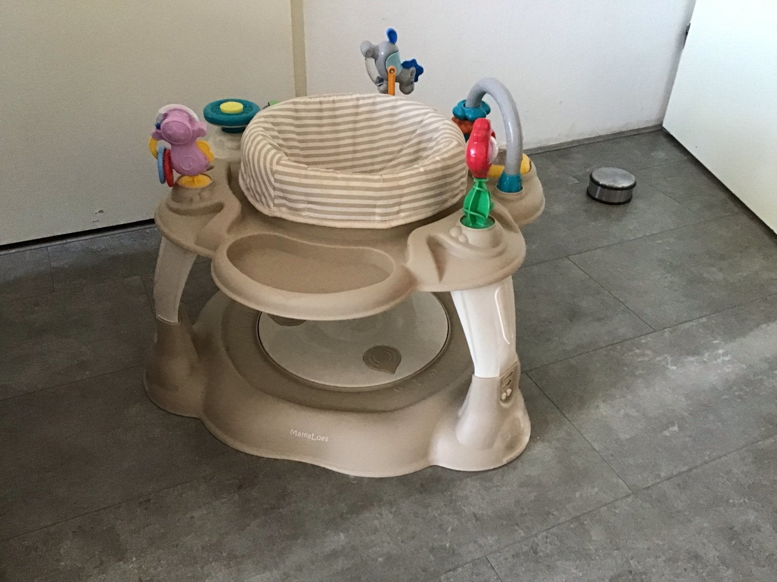 Mamaloes Baby Activity Center met Speeltjes, Kinderen en Baby's, Ophalen, Zo goed als nieuw