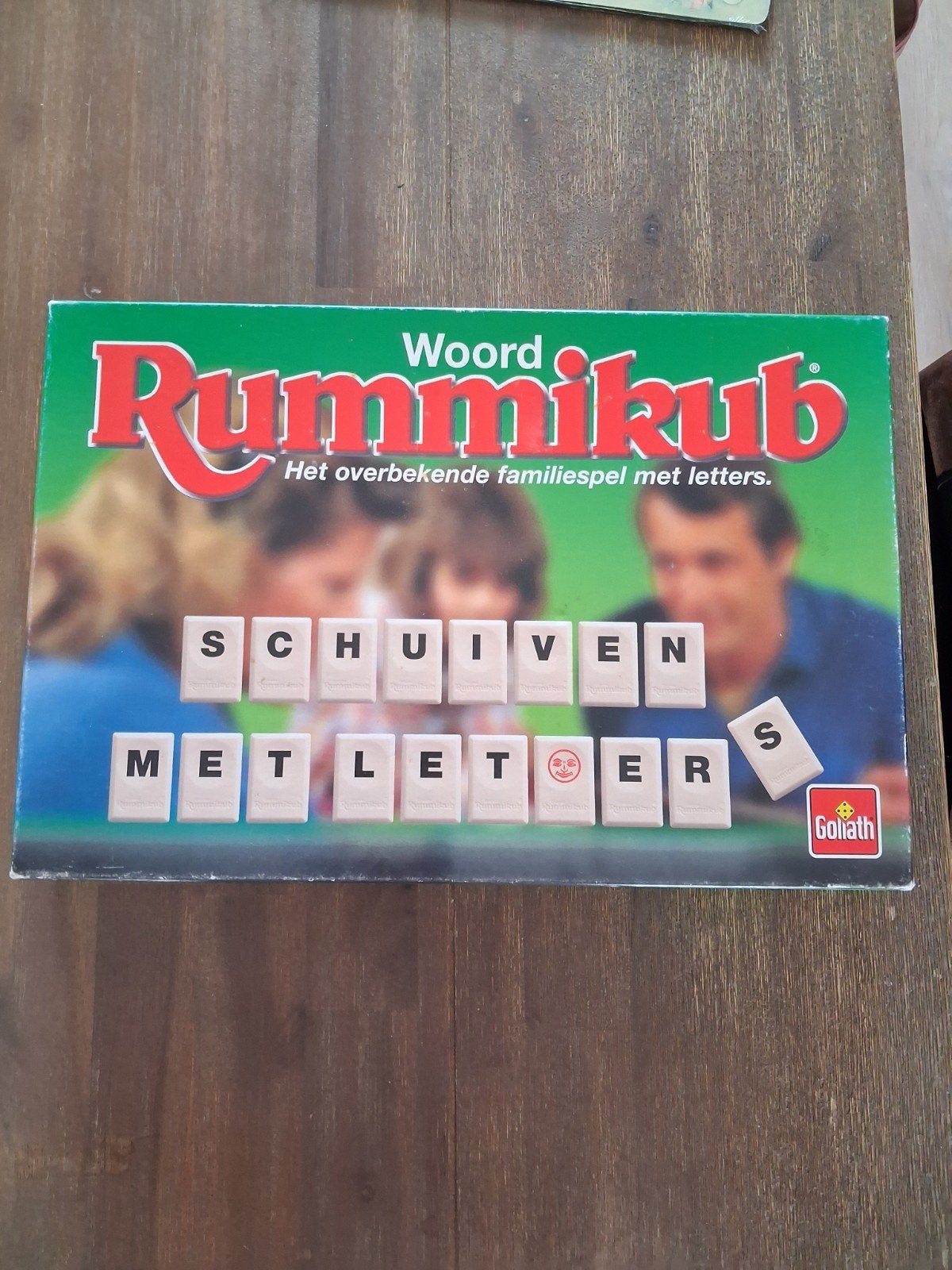 woord rummikub met grote stenen, Hobby en Vrije tijd, Ophalen of Verzenden