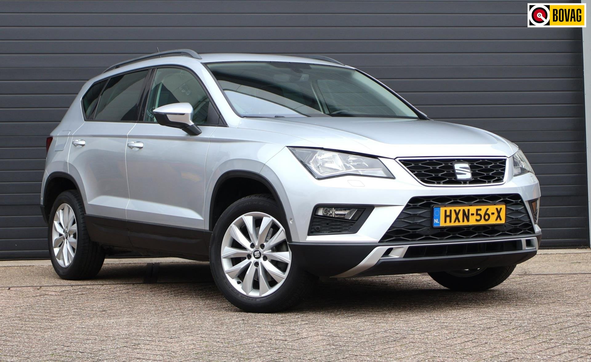 SEAT Ateca 1.4 EcoTSI Style Alcantara/Navi/PDC/Cruise/Clima, Auto's, Seat, Gebruikt, Zwart, 4 cilinders, Origineel Nederlands